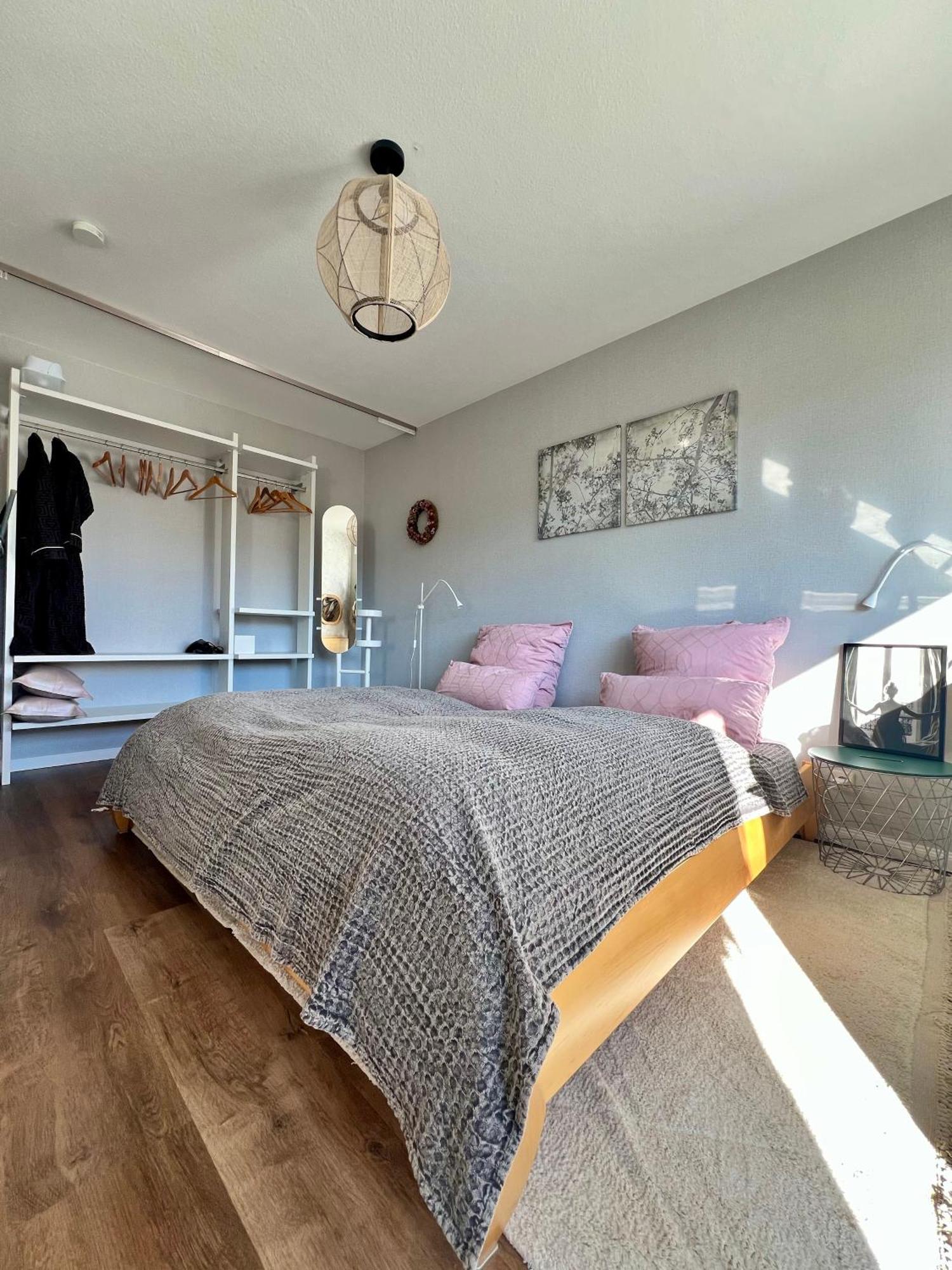 Apartamento Wohnen Im Schwarzwald Mit Panoramablick Bad Herrenalb Exterior foto